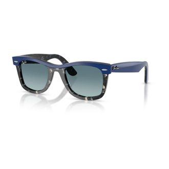 Ray-Ban Wayfarer Street Neat - unisex - Zonnebrillen - Blauw - 50 MM - Accessoires