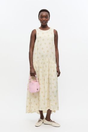 Ganni Purple Pink Mini Bou Bucket Bag