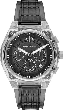 A|X Armani Exchange Mens Rafael Grey Dial Watch