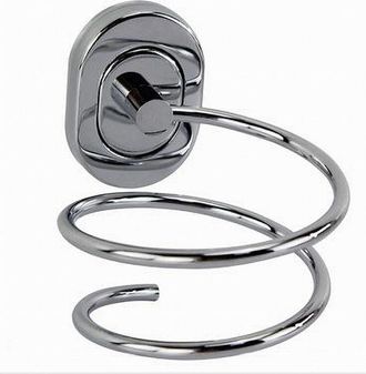 Trade Shop Trade Shop - Secador De Pelo De Ba&ntilde;o Soporte De Pared De Montaje Moderno 59110