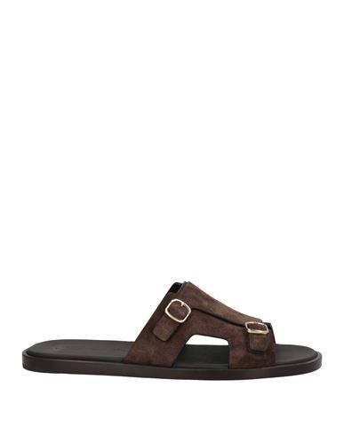 MCEK16723HC6MGOR Black N01 サンダル Sandals Men SANTONI