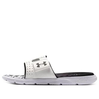 Under Armour Mercenary Slippers White Black 3027252-100