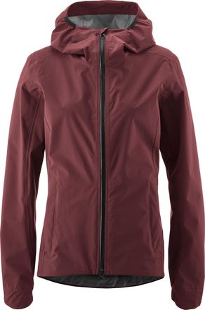 Gonso Fahrradjacke GONSO Save Jacket Trail W, Damen, Gr. 36, rot (rotbraun), 100% Polyester, Jacken Fahrradjacke, Damen Regenjacke wind- und wasserdicht, Ra