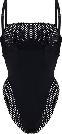 Wolford Romantic Net Bodysuit