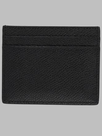 Valentino Garavani VLogo Signature Calf Leather Card Case - Black