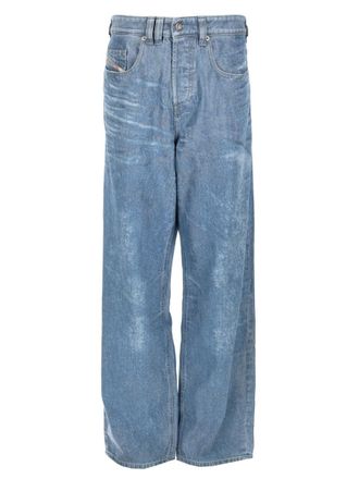 Diesel 2001 D-Macro-Fsi1 Faded Wide Jeans