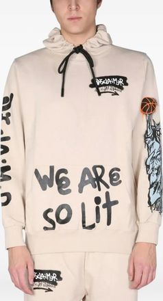 Disclaimer Felpa con cappuccio e coulisse - Toni neutri