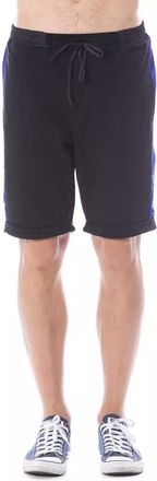 Roberto Cavalli Zwarte Katoenen Korte Herenbroek