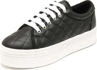 Jeffrey Campbell Zomg Quilted - Dames - Sneakers - Zwart - 41 EU - Schoenen