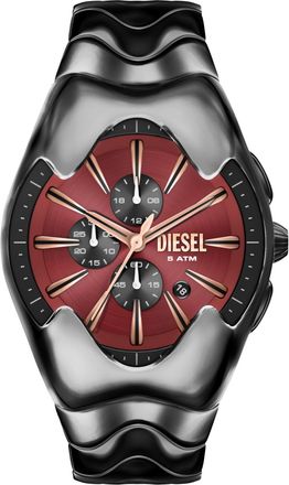 Diesel Mercurial gunmetal stainless steel watch - Timeframes - Man - Black