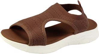 Generic Arch Support Sandals For Women Ladies Shoes Orthopedic For Beach Support 2026 Casual And Fashionable Item, With Mesh Fabric And Pu Material On The Upp