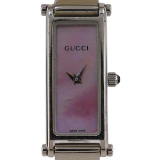 Gucci Orologio Pre-owned in acciaio inossidabile - - Pre-owned - Donna - Rosa - ONE SIZE