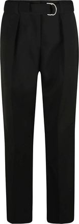 Jil Sander Zwarte pakbroek - Dames - Nette broeken - Zwart - 2XS - Broeken
