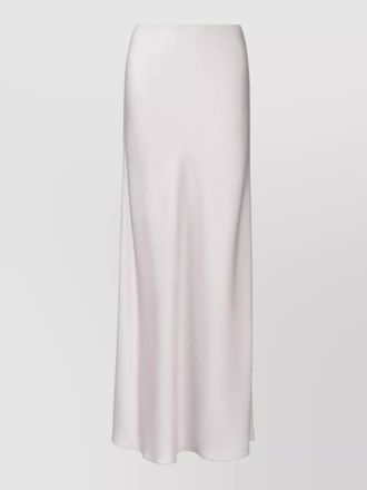 Fabiana Filippi satin dress high neck side slit