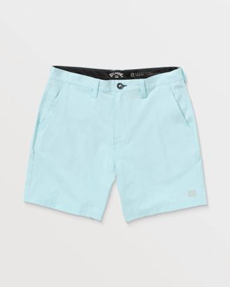 Billabong Mens Crossfire 17 Submersible Shorts In Dusty Blue