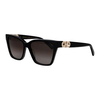Ferragamo Sf2110S Sunglasses - female - Ferragamo - Sunglasses - Black - 57 MM - Accessories