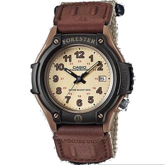 Casio forester Series Forest Retro Fashion Stylish Classic Pointers Series Waterproof Quartz Watch Brown Analog FT500WC-5BV