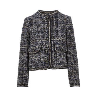 Etro Wool-blend tweed jacket Woman 40