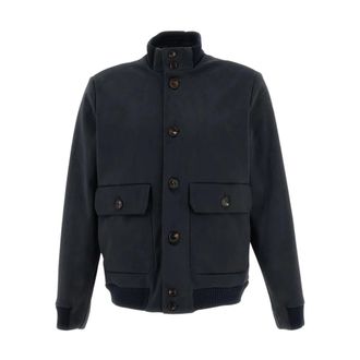 Roberto Ricci Design Nabucco Thermo Val Soft Jacket - Heren - Jassen - Blauw - Maat: S Zijde
