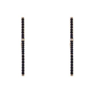 Hallmark Class of 2026 Star Hoop Earrings in Black at Nordstrom