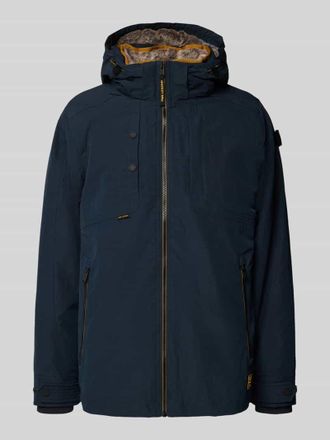 PME Legend Parka mit Kapuze in Marine, Gr&ouml;&szlig;e M