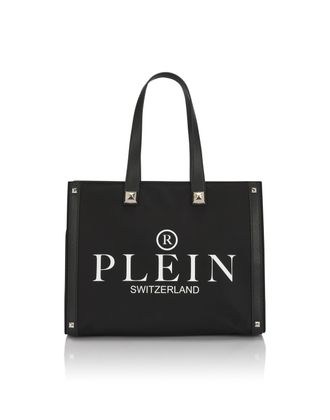 Philipp Plein Nylon Tote Bag Studs