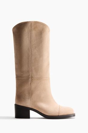 H&M Knee-high Boots in Beige at Nordstrom, Size 11