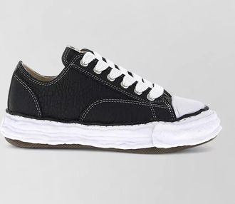 Miharayasuhiro leather peterson23 low-top sneakers
