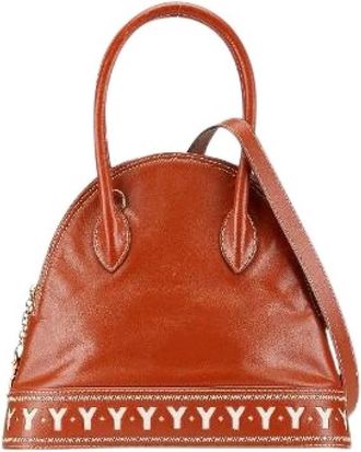 Saint Laurent Pre-owned Mini Bags, female, Brown, Size: ONE SIZE Pre-owned Leather handbags