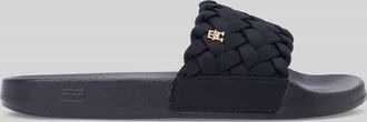 Tommy Hilfiger Badeschuhe mit geflochtenem Zehenriemen in Black, Gr&ouml;&szlig;e 36