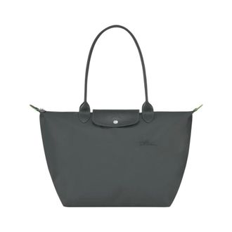 Longchamp Borsa a spalla Le Pliage Green - - Bags - Donna - Grigio - ONE SIZE