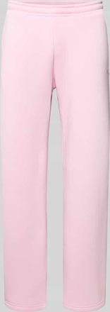 Review Sweatpants mit elastischem Bund in Rosa, Gr&ouml;&szlig;e XXL