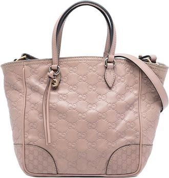 Gucci Pre-owned Gucci Small Guccissima Bree Satchel Ladies 353121 498879