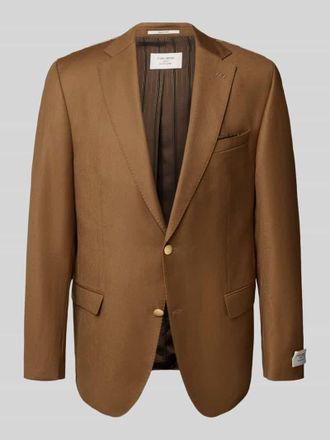 Carl Gross Carl Gross Regular Fit 2-Knopf-Sakko aus Schurwoll-Kaschmir-Mix Modell TASSILO in Camel, Gr&ouml;&szlig;e 56