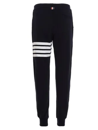 Thom Browne 4-Bar Striped Joggers - Blue