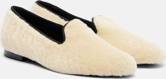 Toteme Shearling loafers