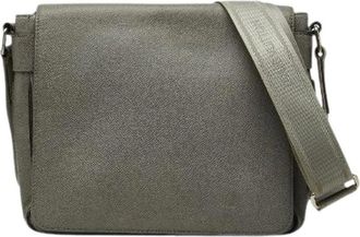 Louis Vuitton Pre-owned Taiga Roman PM Schoudertas - Heren - Vintage Schoudertas - Grijs - ONE Size - Leer - Vintage