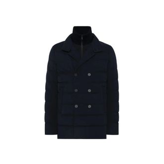 Duno Winter Jackets, male, Blue, 2XL, Chaquet&oacute;n plumas doble botonadura