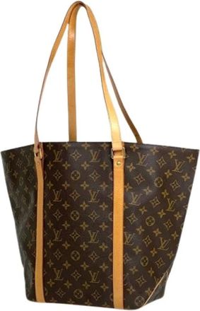 Louis Vuitton Pre-owned Tote Bags, female, Brown, Size: ONE SIZE Pre-owned Vintage Monogram Tote Bag