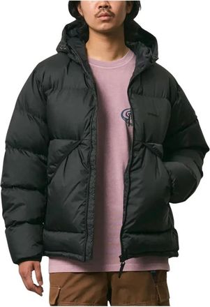 Gramicci Coldfront Down Jacket - Heren - Winterjassen - Zwart - S - Leer - Jassen