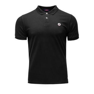 Jott Marbella Polo Shirt - Heren - Polos - Zwart - L - Katoen - Tops