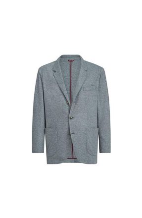 Brunello Cucinelli Cashmere jersey blazer in Graphite at Nordstrom, Size 52 It
