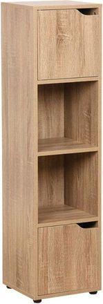 Regalos Miguel Estanter&iacute;as - Estantanter&iacute;a Ivar 4 Compartimentos Con 2 Puertas - Madera Natural