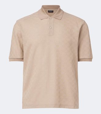 Gucci Polo de jacquard GG