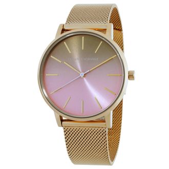 A|X Armani Exchange Quartz Pink Dial Ladies Watch AX5619