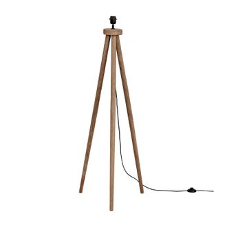 Sklum Base Para L&aacute;mpara De Pie 120cm En Madera De Mango Simona Sklum