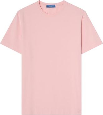 Robert Talbott Stretch Jersey Dean Tee in Classic Pink at Nordstrom, Size Xxx-Large