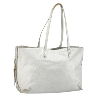 Chlo&eacute; Pre-owned Tote Bags, female, Gray, Size: ONE SIZE Pre-owned Tote Bag