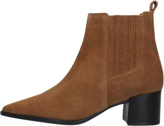 Copenhagen Enkellaarsjes - Dames - Cowboylaarzen - Bruin - 38 EU - Schoenen