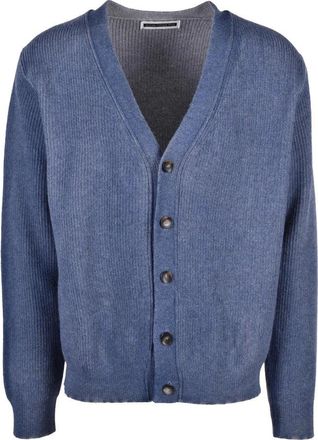 Original Vintage Style Vintage-Inspired Blue Merino Wool